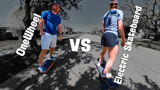 OneWheel vs Electric Skateboard | OneWheel Pint X vs EV