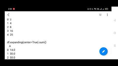 pandas|.expanding method()|statistical function using pandas|python