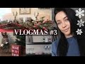 VLOGMAS #3: DINING ROOM DECOR + MORE | Stephanie Ledda