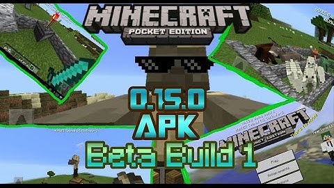 MCPE 0.15.0 Beta Build 1 APK ( With New Blocks,Mobs,Etc. ) (4.1+)