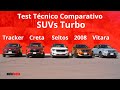 Tracker, Creta, Seltos, 2008, Vitara - Test técnico Comparativo SUVs Turbo