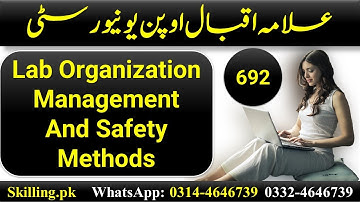AIOU Code 698 Lab Organization Management And Safety Methods Semester Spring Assignment 1