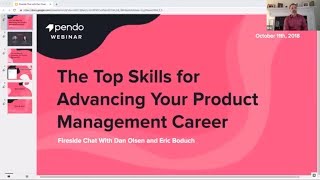 Fireside Chat with Dan Olsen and Eric Boduch about Top Product Management Skills
