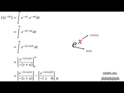 Laplace transform of