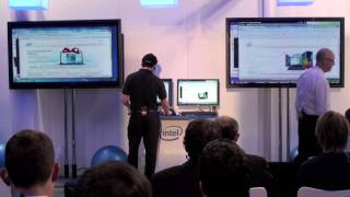 Intel New Core i Family Debut Press Conference Demo at CES 2010