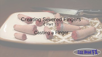 How to Make Severed Fingers - Part 1 (Single Finger)