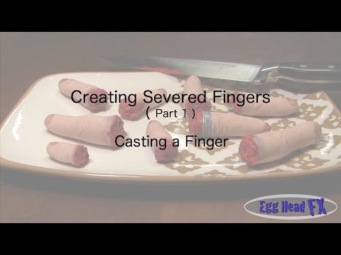 How to Make Severed Fingers - Part 1 (Single Finger)