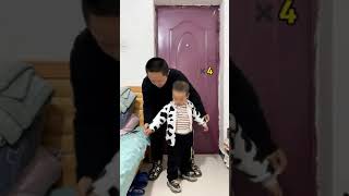 有一种冷是奶奶觉得冷，猜猜到底给米宝穿了多少层！#Cute baby#Cute#呆萌小米宝#聪明宝宝#萌娃