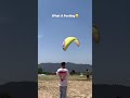 what a feeling 😨 #ytstudio#paragliding #mountains #birbilling #youtube #yt #shortsfeed #solo #shorts
