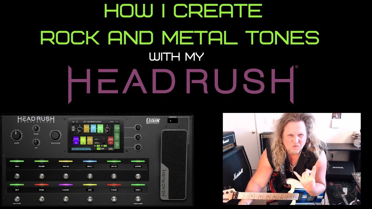 How I Create Rock and Metal Rigs with my HeadRush Pedalboard! - YouTube