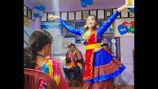Welcome Dance At Vigen Bode Center Bhaktapur