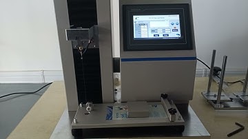 Perform coefficient of friction test on a benchtop tensile tester