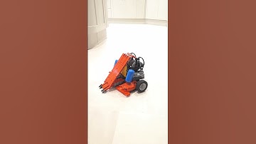 New Lego Pneumatic Flipper Motor Test short   robot wars battlebots