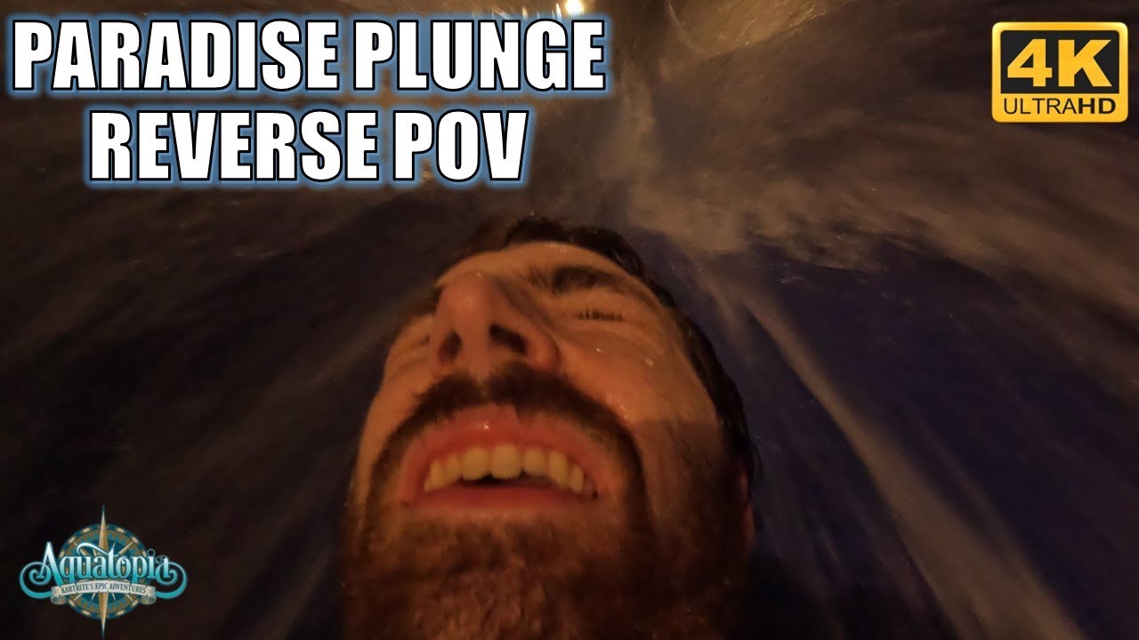 Paradise Plunge Reverse POV, Aquatopia Trapdoor Speed Slide | Non-Copyright