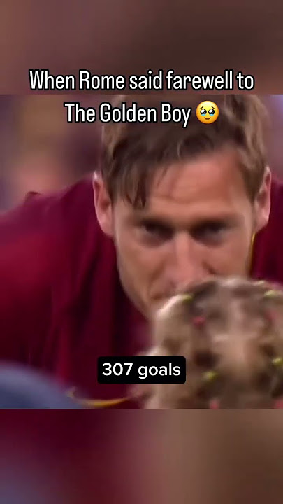 When Rome bid farewell to Francesco Totti 🙏🏻😍#totti #francescototti #asroma #shorts