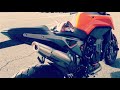 Exhaust Chanel | New KTM DUKE 790 |  First start exhaust sound