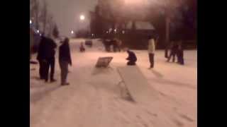 Belmont Sledding Idiots 2