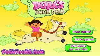 Dora pony ride, Dora games, Dora explore, Cartoon Games for Kid TV screenshot 5