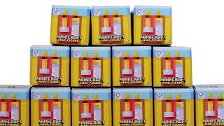 Minecraft Mini Figure Series 18 Cute Series Blind Box Opening with CODES Unboxing Toy Review
