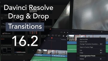What’s new in Davinci Resolve 16.2 | Transition | Drag & Drop | Made Easy | 104