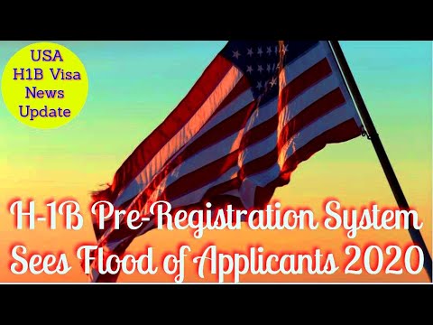 USA H-1B Latest Update| Immigration| Pre-Registration System Sees Flood of 275000 Applicants in USA @visaapprovals9149