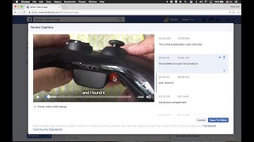 How to Add Facebook Video Subtitles aka Closed Captioning | VIDEOLANE