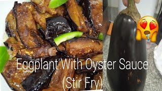 Eggplant With Oyster Sauce|Stir Fry/ Simpleng Luto ni Inday/Inday eves Tv