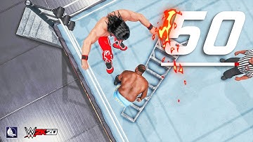 WWE 2K20 Top 50 Downloaded Moves (animations)
