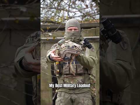 My Best Military Loadout 💨 #airsoft #asmr #asmrvideo #satisfying #loadout #military