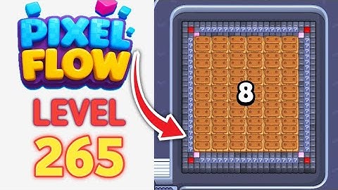 Pixel Flow Level 265 Walkthrough