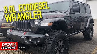 Close look at the Diesel Wrangler | Pepe For You Yakima