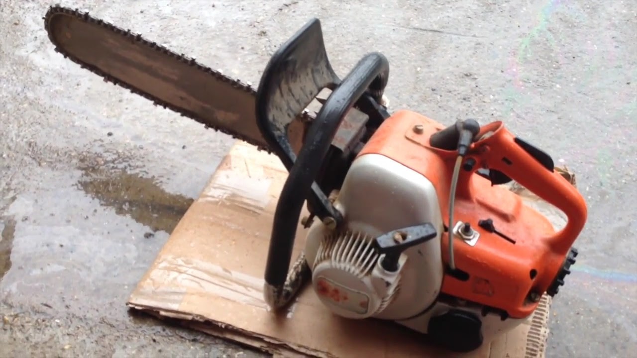 Stihl 08S YouTube