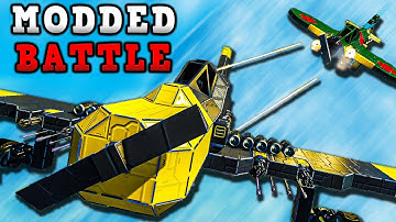 The Aerodynamics mod is SO MUCH FUN! - Space Engineers Fighter PVP