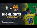 Highlights Cádiz CF vs FC Barcelona (2-1)