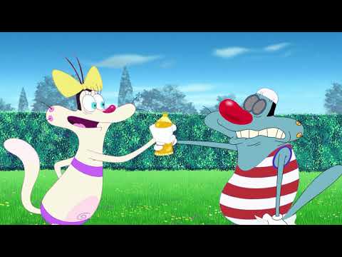 Oggy And The Cockroaches - A Jealous Guy - Hindi Cartoons For Kids