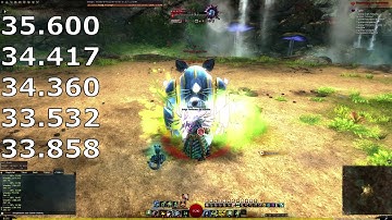 Guild Wars 2: Power Holosmith Sword Rotation - 33,8k (LN Settings) | Training