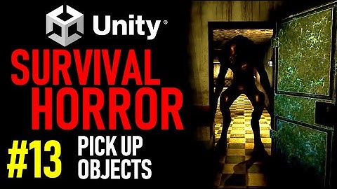 HOW TO MAKE A SURVIVAL HORROR GAME IN UNITY - TUTORIAL 13 - HOW TO PICKUP OBJECTS IN UNITY