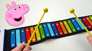 ¡Efecto de logo de Peppa Pig en 20 instrumentos geniales!