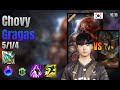Chovy Mid Gragas vs Cassiopeia lol KR solo rank Full Game 16.10 | 쵸비 그라가스 vs 카시오페아