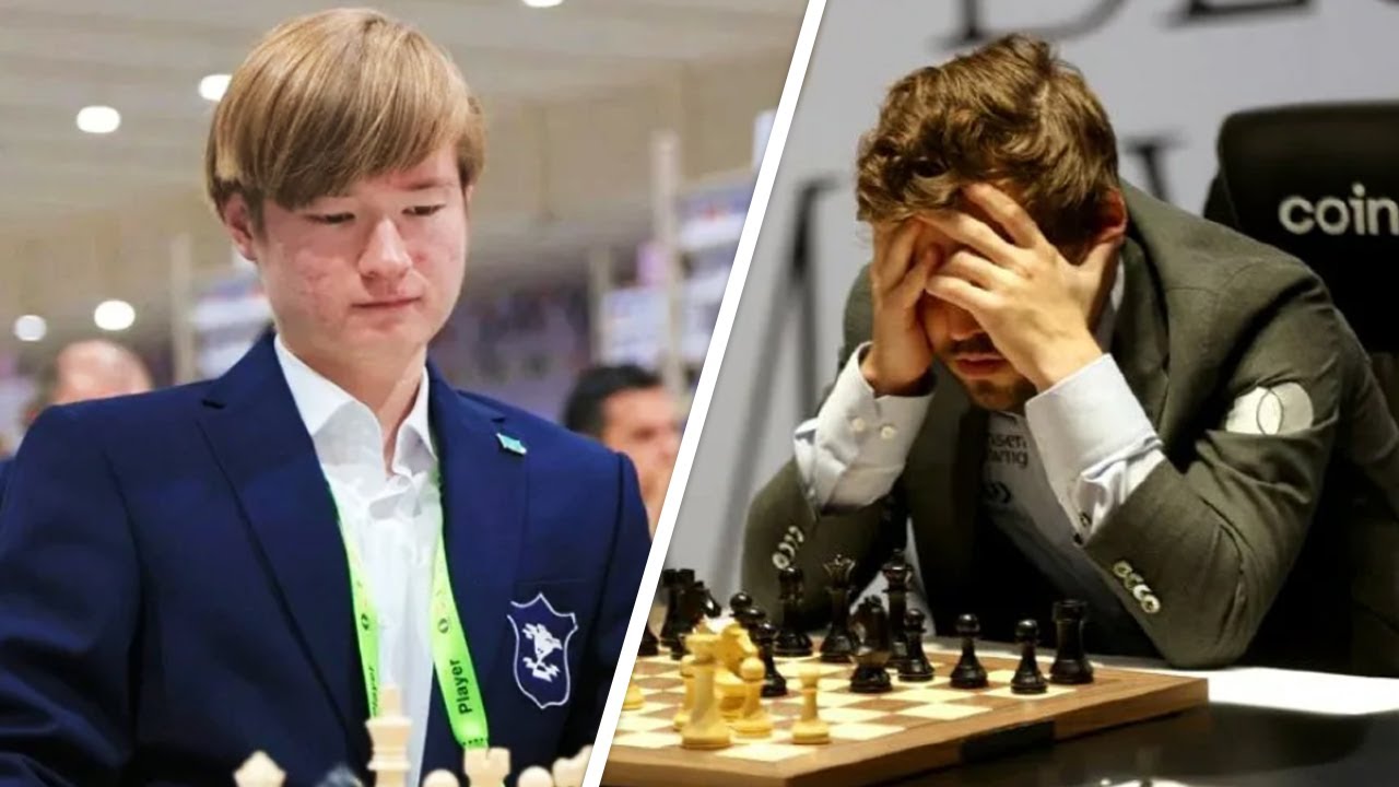 Шахматист из Казахстана сенсационно обыграл Магнуса Карлсена