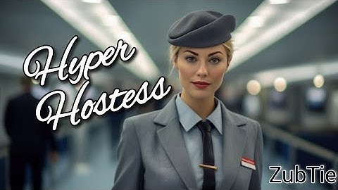 Open Minded Air Hostess | Hyper Hostess - ZubTie Gaming