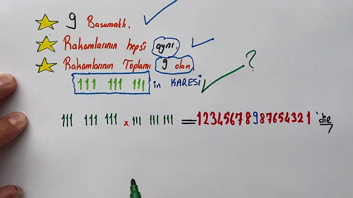 9 RAKAMINDAKİ TESADÜFLER - SAYILARIN GİZEMİ
