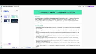 Build a Procurement Spend & Vendor Analysis Dashboard in 2 Minutes with AI - Bricks Tutorial Wealth