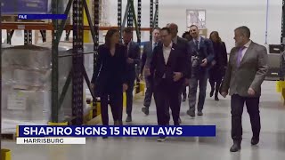 Gov Shapiro Signs 15 New Laws In Pennsylvania