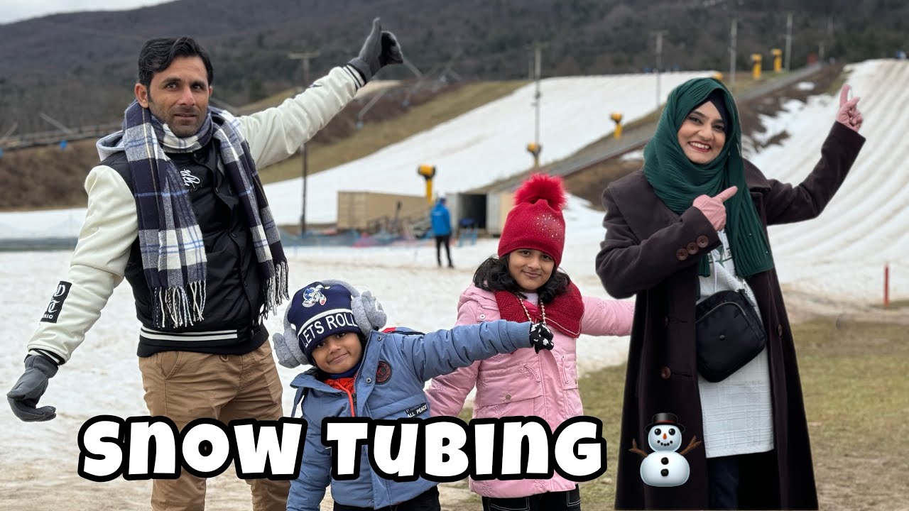 Snow Tubing in Blue Mountain | Our Best Experience ever!