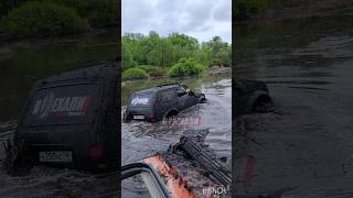 ДВА ПСИХА ПОСПОРИЛИ! ОФФРОУД ПО ЖЕСТИ #4x4 #offroad #4x4 #бездорожье #рыбалка