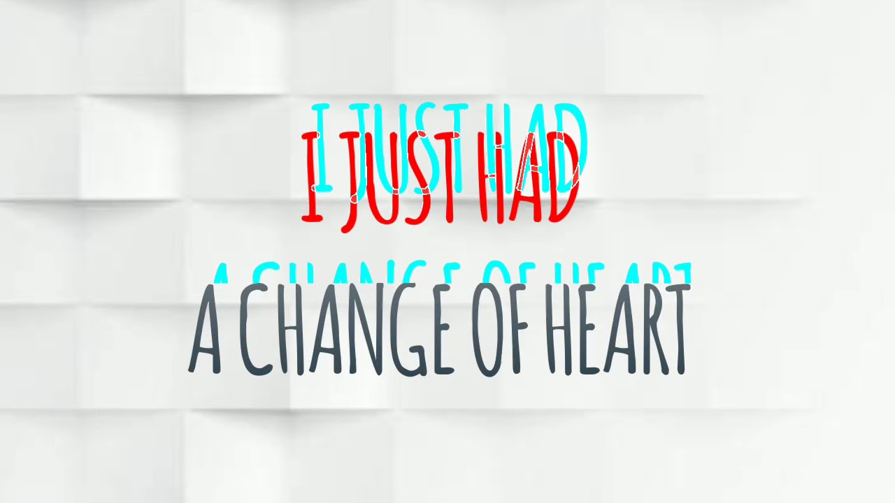 The 1975 A Change of Heart Lyrics Video YouTube
