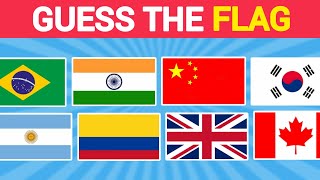 Guess the Country by the Flag Quiz 🌎🚩🤔Easy, Medium, Hard, Impossible