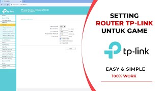 Tutorial Setting Wifi TP Link Untuk Game Online screenshot 5