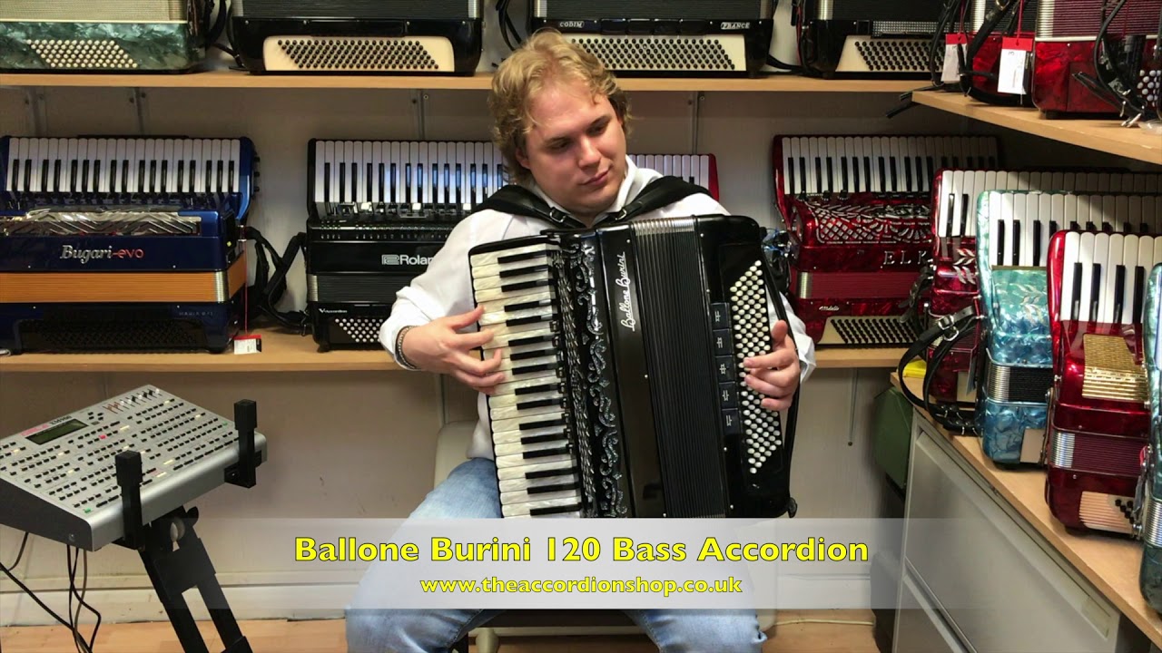 Ballone Burini 120 Bass Accordion - YouTube